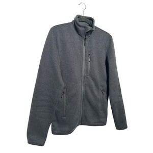 Filson Ridgeway Fleece Jacket Full Zip Black Men's Size XS‎ EUC